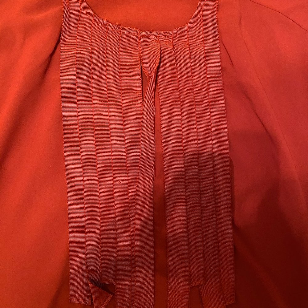 Rust Colored Blouse - image 2